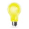 Feit Electric Feit A19 E26 (Medium) LED Bulb Yellow 100 Watt Equivalence 1 pk A19100/BUG/LED - alternate 2